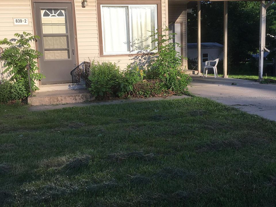 View from driveway