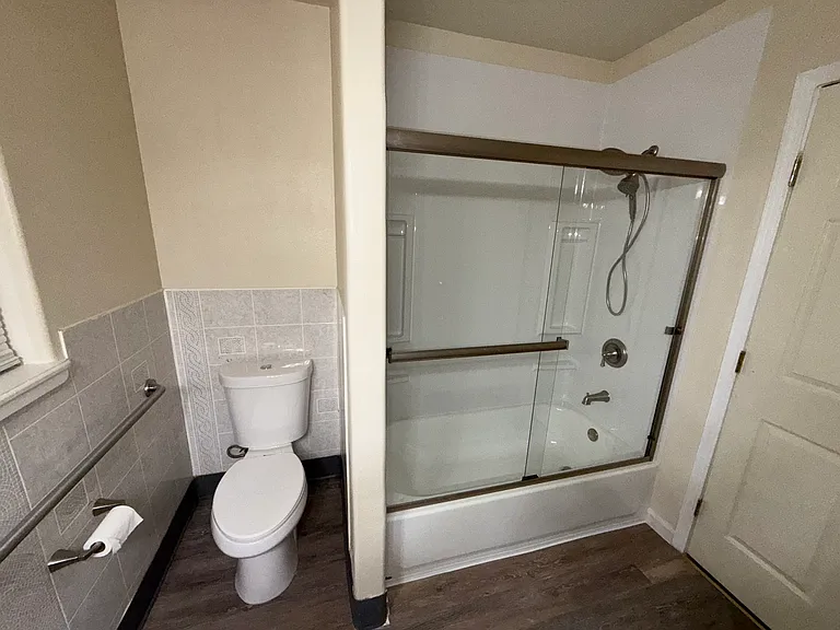 Brand new toilet too