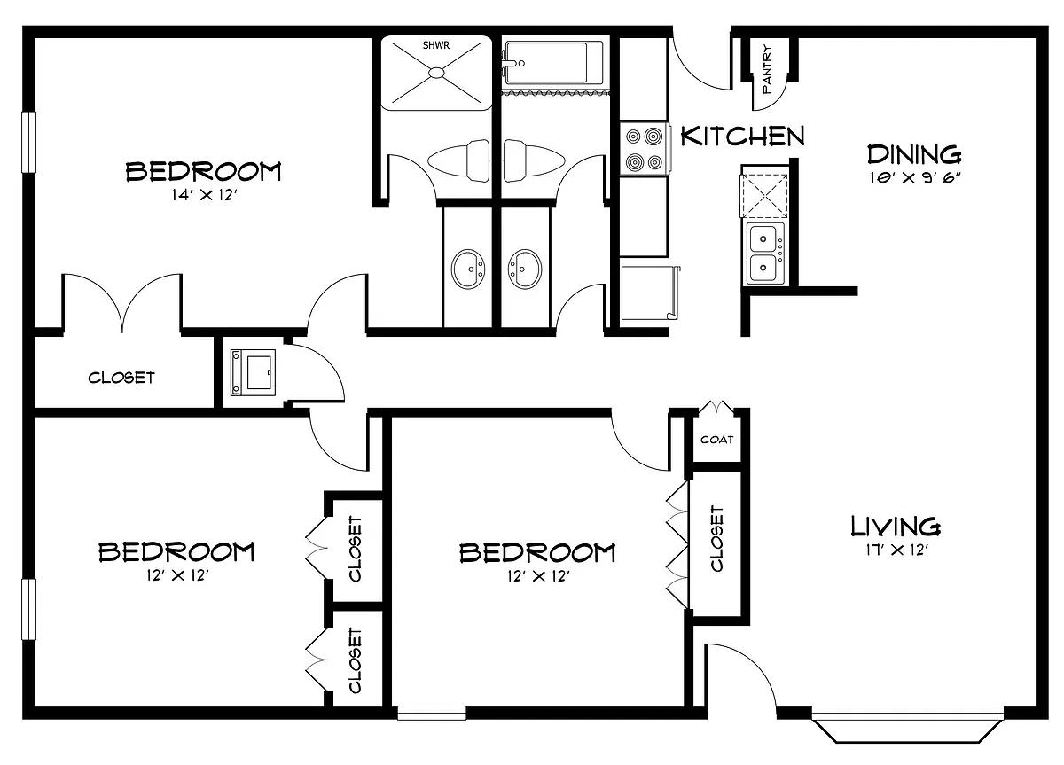 Floor plan C3