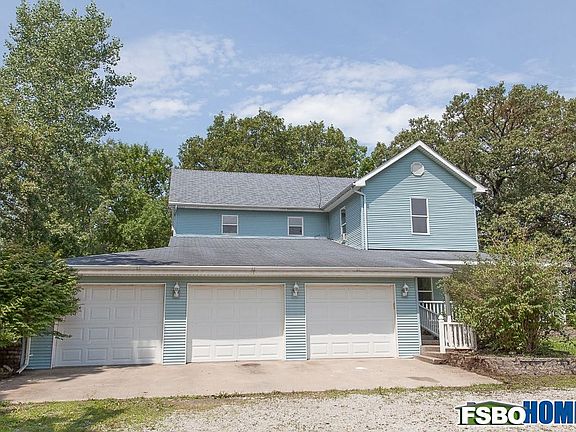 Attached 3-car garage