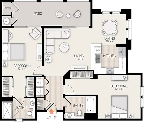 Floor plan Plan 6