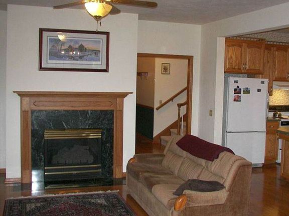 Gas Fireplace in Living Room