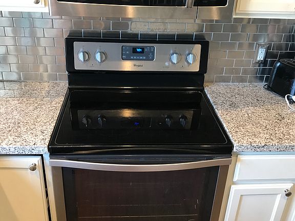 stainless steel range