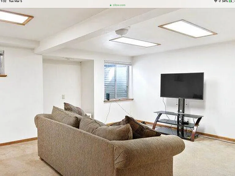 basement bedroom