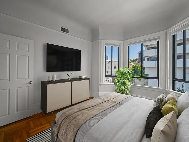 Image has been virtually staged to add furniture