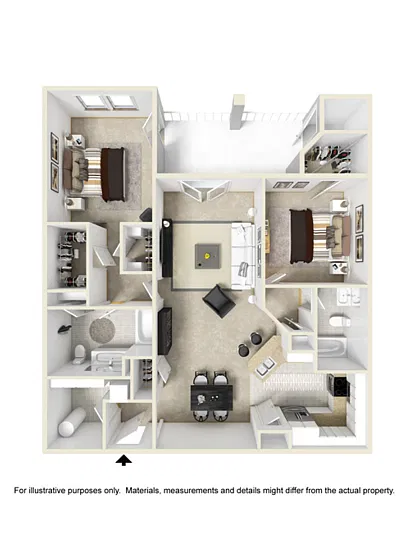 Floor plan The Carolina