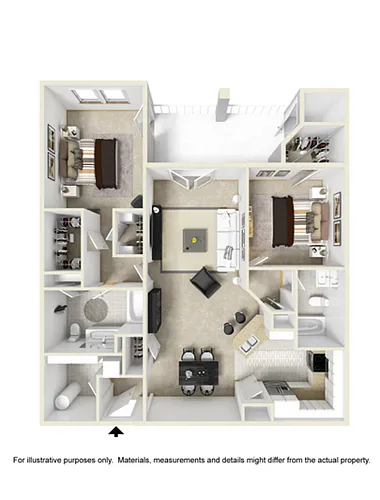 Floor plan The Carolina