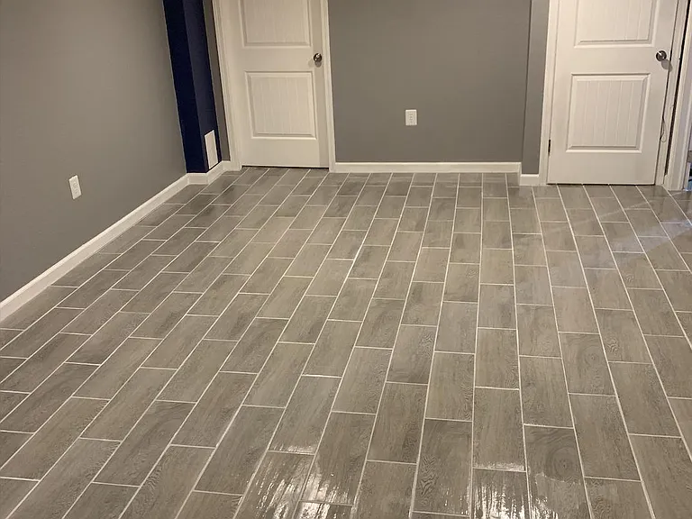 Reverse view of basement