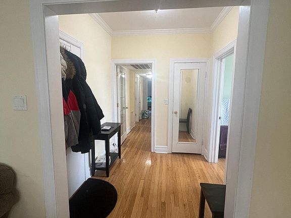 entry way with hall closet