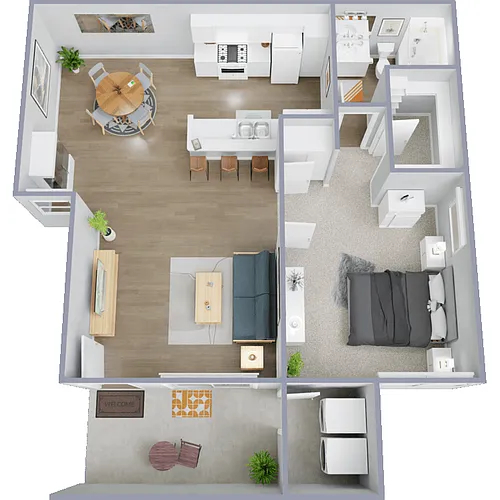 Floor plan Plan B