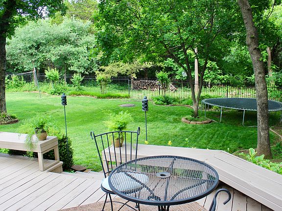 raised beds around deck