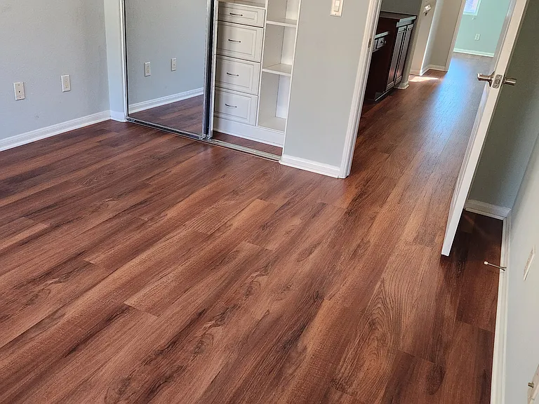 Bedroom #2 (showing custom closet)