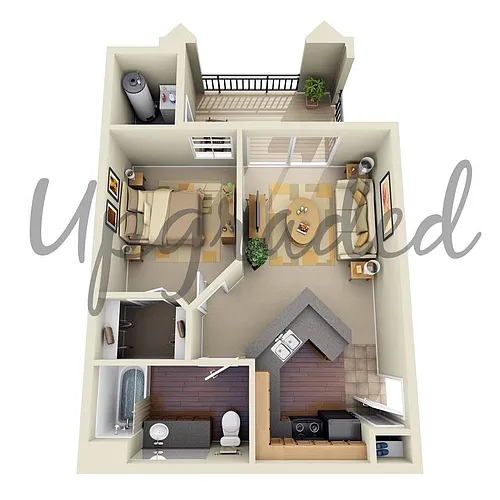 Floor plan A1 UPGRADE