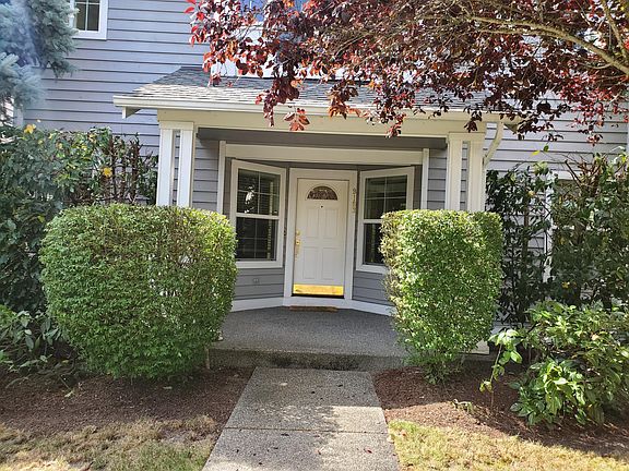 Front entrance with inviting covered porch