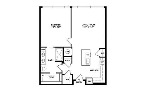 Floor plan A13