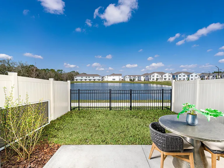 Enjoy stunning views right from your gated backyard.
