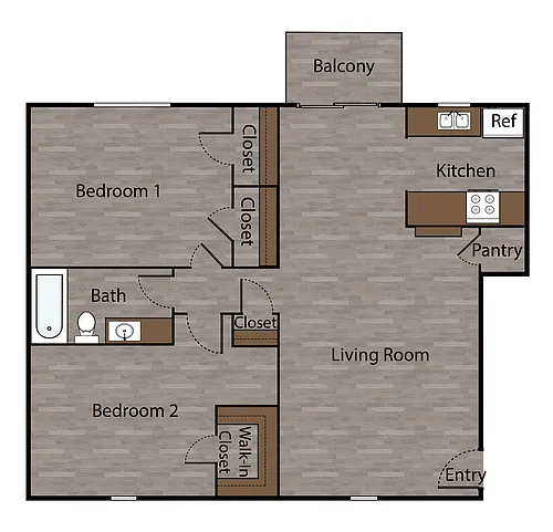 Floor plan B2-Mesh