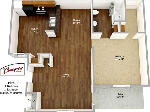 2nd image of 1403 Tennis Dr APT 1301
