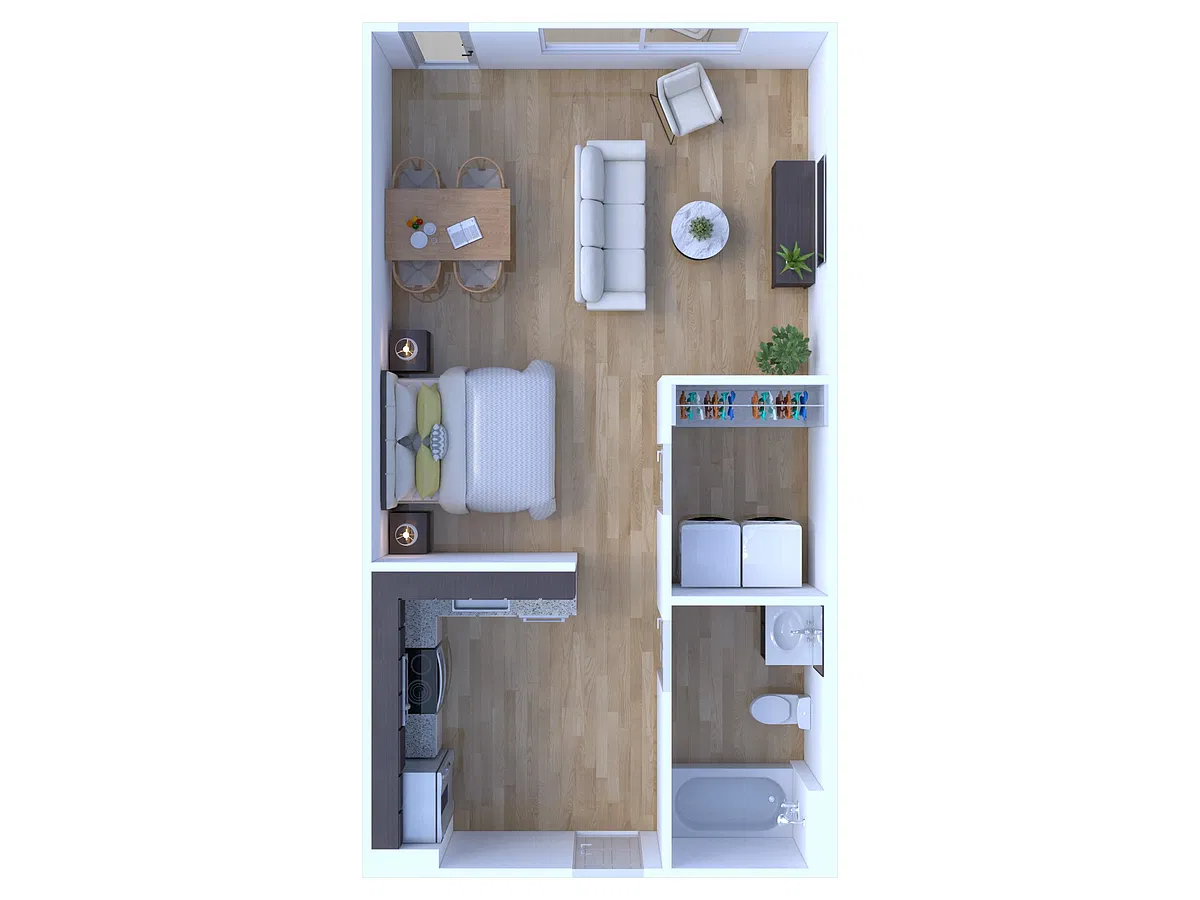 Floor plan E21