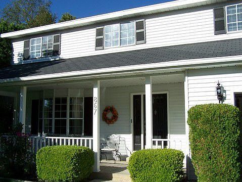 Front of house with covered porch