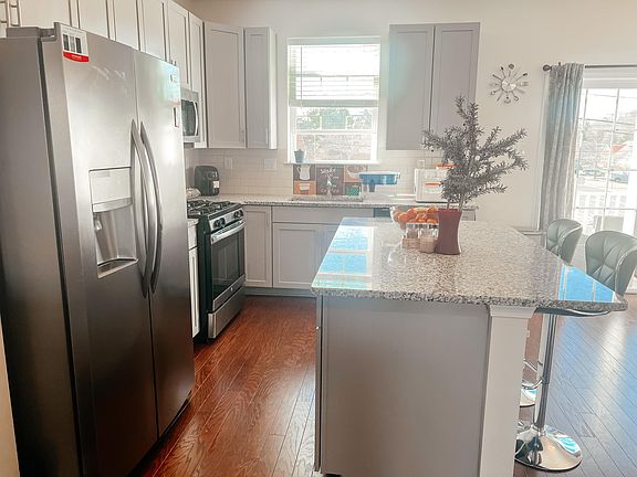 Kitchen with SS appliances
