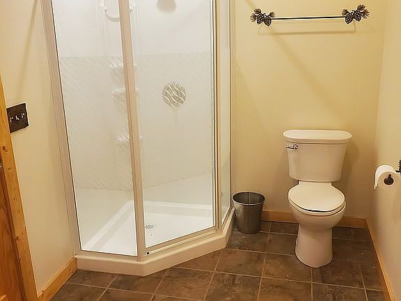 Lower level bathroom