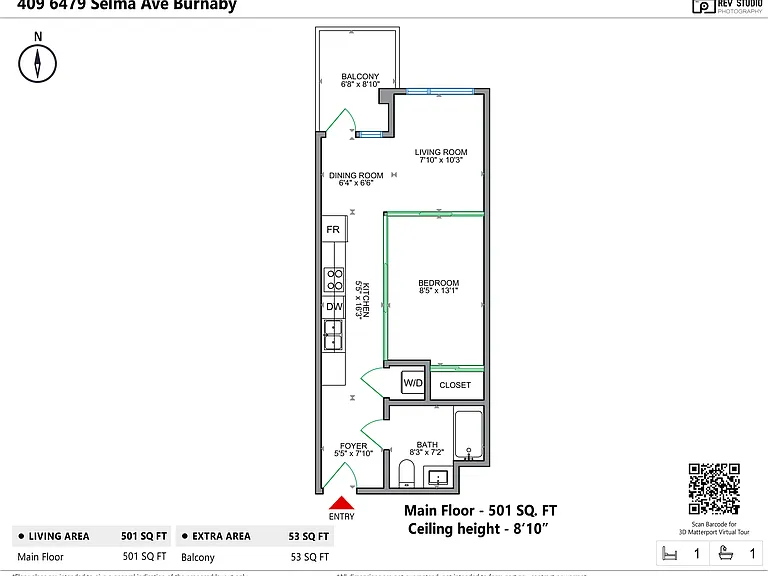6479 Selma Ave #107 — Photo 3