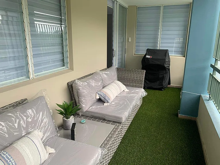 first floor balcony