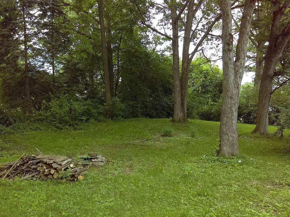 Back of house with fire pit