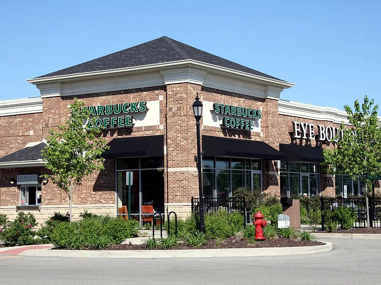 Starbucks in walking distance