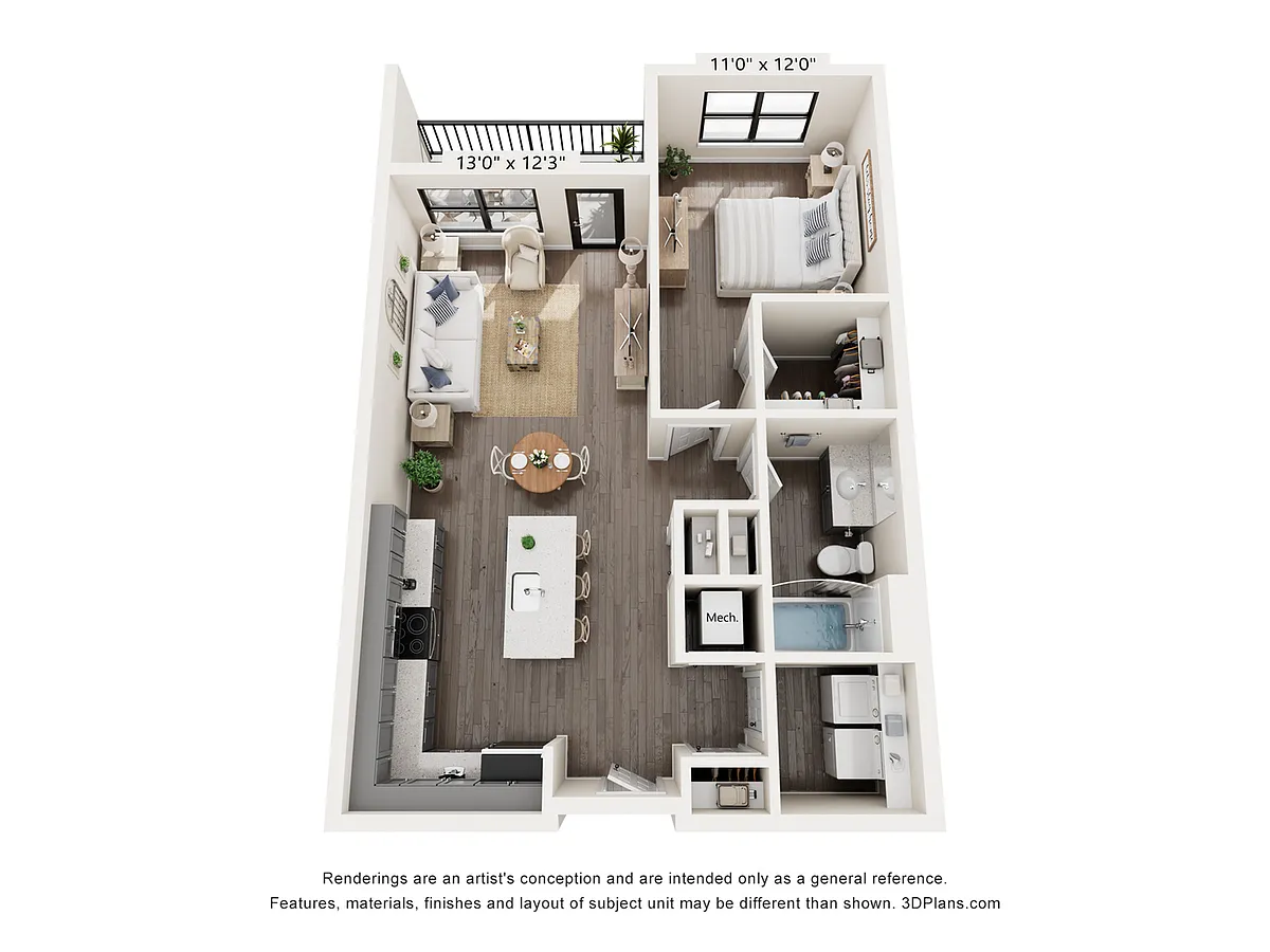 Floor plan Rocky