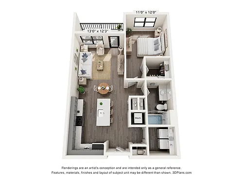 Floor plan Rocky
