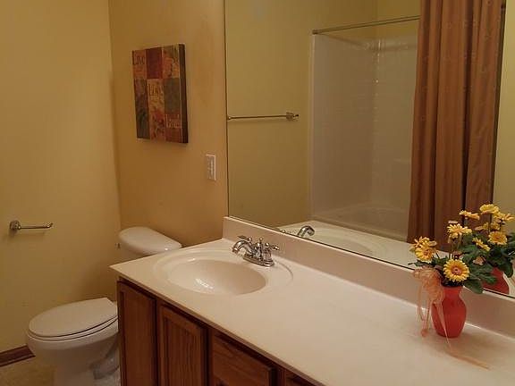 Not the current color of this bathroom