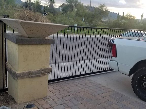 Front gate