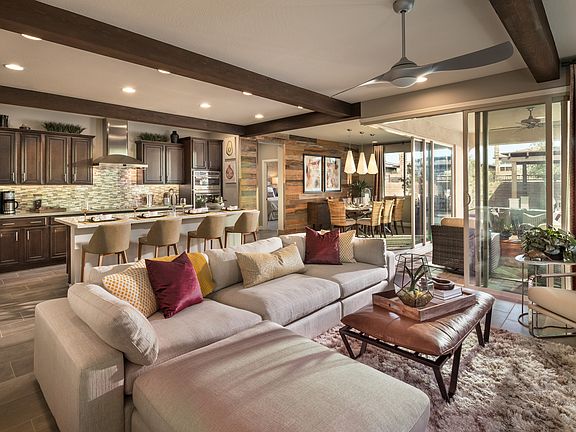 Mosaic Model Open Floor Plan