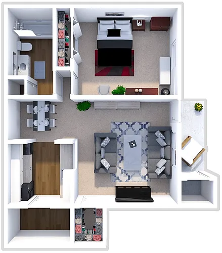 Floor plan McCallister