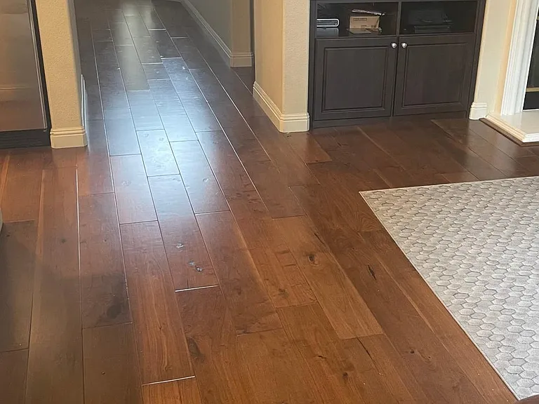 Living room to family room passage