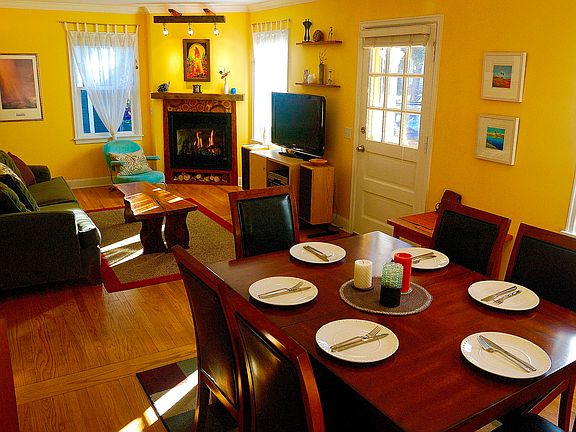 Living and dining rooms