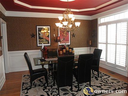 Gorgeous Dining Room with hardwood floor