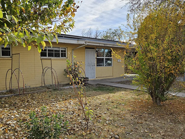 Front view of house (winter)