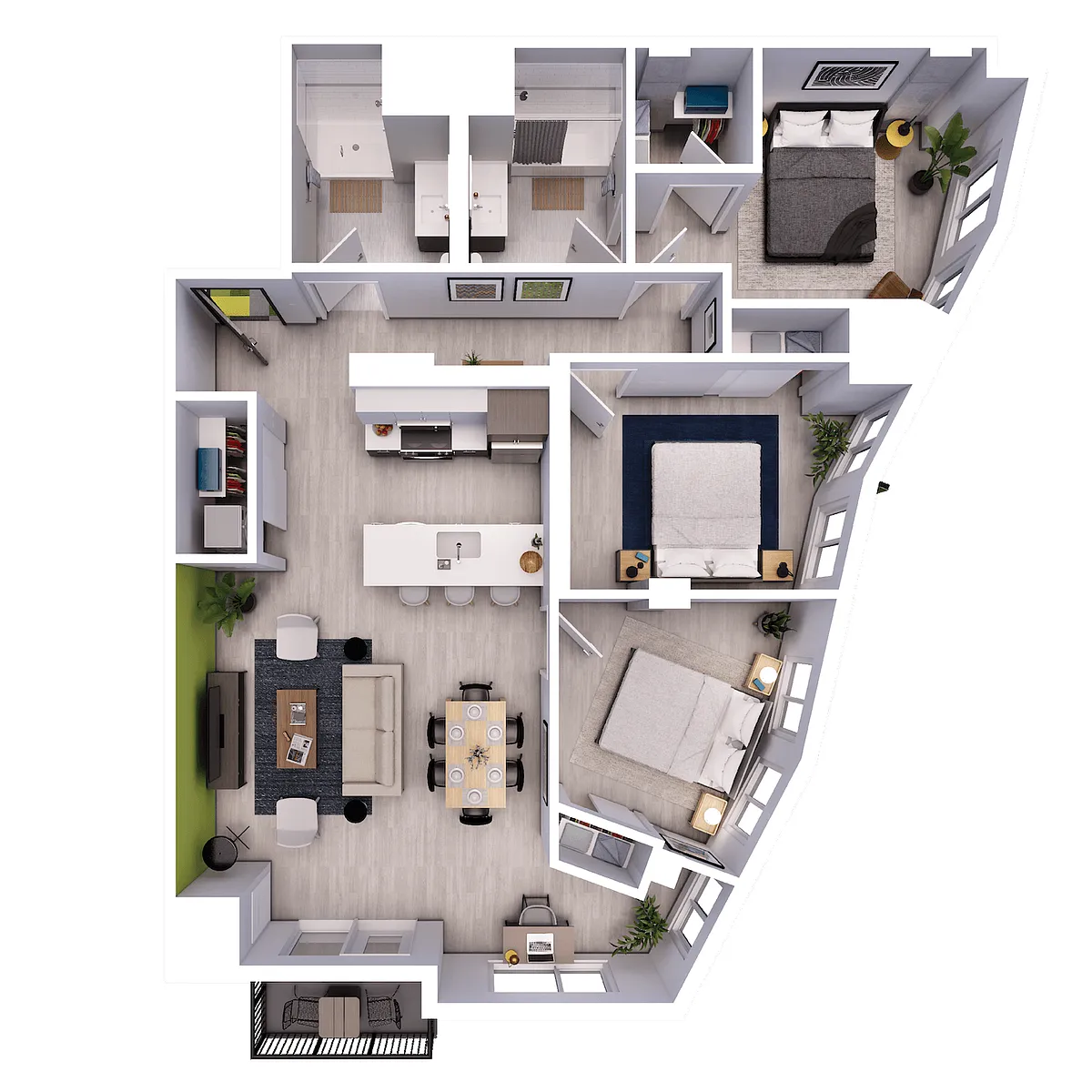 Floor plan 40 Plan