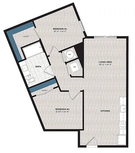 Floor plan B5-J-A