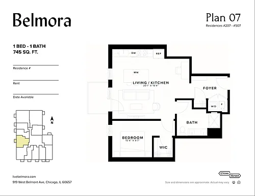 Floor plan Plan 07