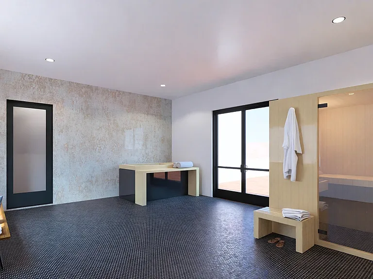 Spa Room With Sauna & Cold Plunge
