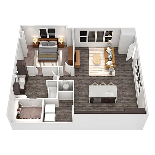 Floor plan Perspective