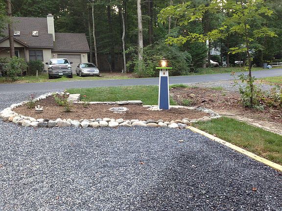Drive way out to street 