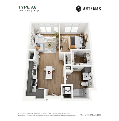 Floor plan A8