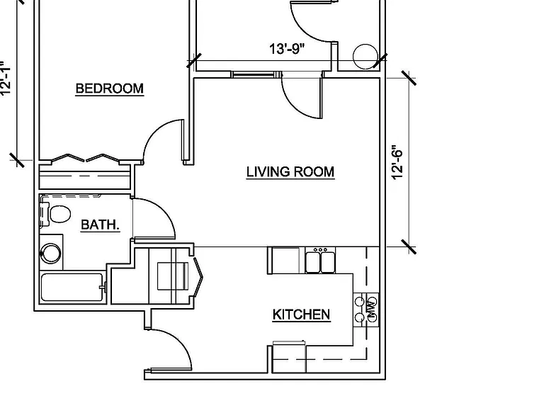 1 Bed 624 sq ft - new in 2024 1 Bed 624 sq ft - new in 2024