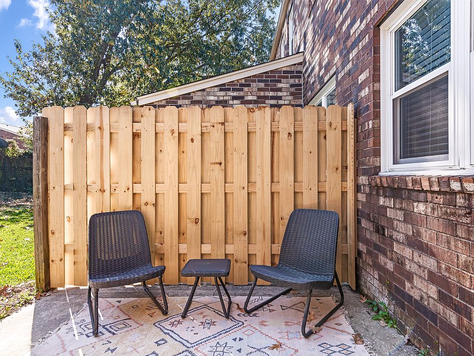 Patio out back