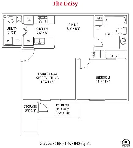 Floor plan The Daisy